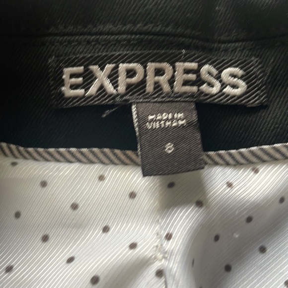 Express Black Tailored Single Button Blazer - Picture 5 of 11